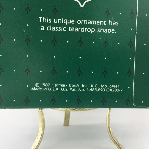 Hallmark 1987 Christmas Ornament QX280-7 - Picture 11 of 12